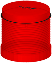 Sinalizador Luminoso Coluna InTerminal Led Vermelho 115V Siemens