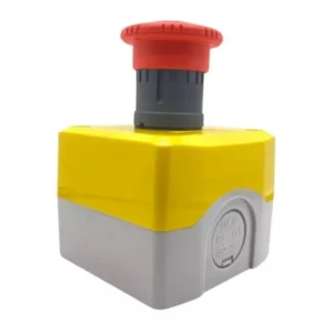 Botoeira Comando Montada Plástico 1 Botão Cogumelo 40mm Vermelho 2NF Schneider - Imagem 2