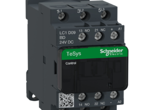Contator Tripolar 9A 1NA+1NF 24VCC Schneider