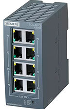 Switch 10/100 Mbit/S Ethernet 8 Portas Rj45 Scalance Siemens