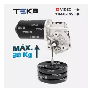 Motor 12v Dc 10 Rpm Com Caixa De Redução 10rpm Alto Torque - Image 3