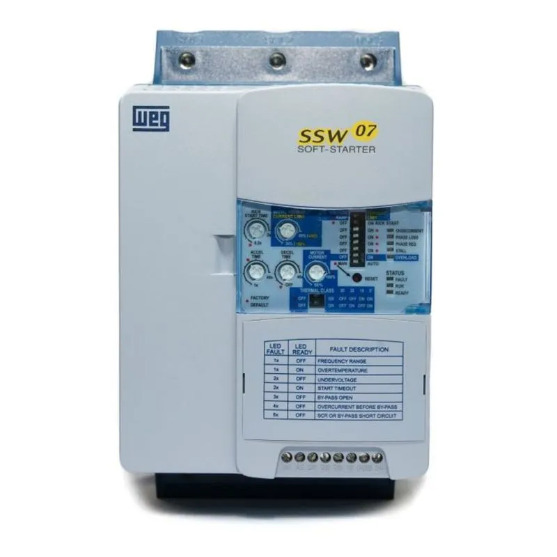 Soft Starter Chave Partida Suave Trifásica Motores 220-575v 45a 30cv WEG