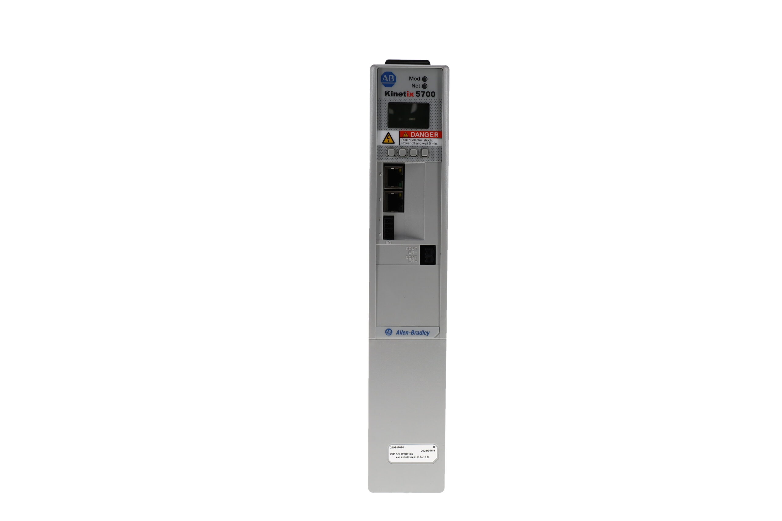 2198-P070- Kinetix 5700 25A DC Bus Supply, 480VAC 3-ph, 55mm